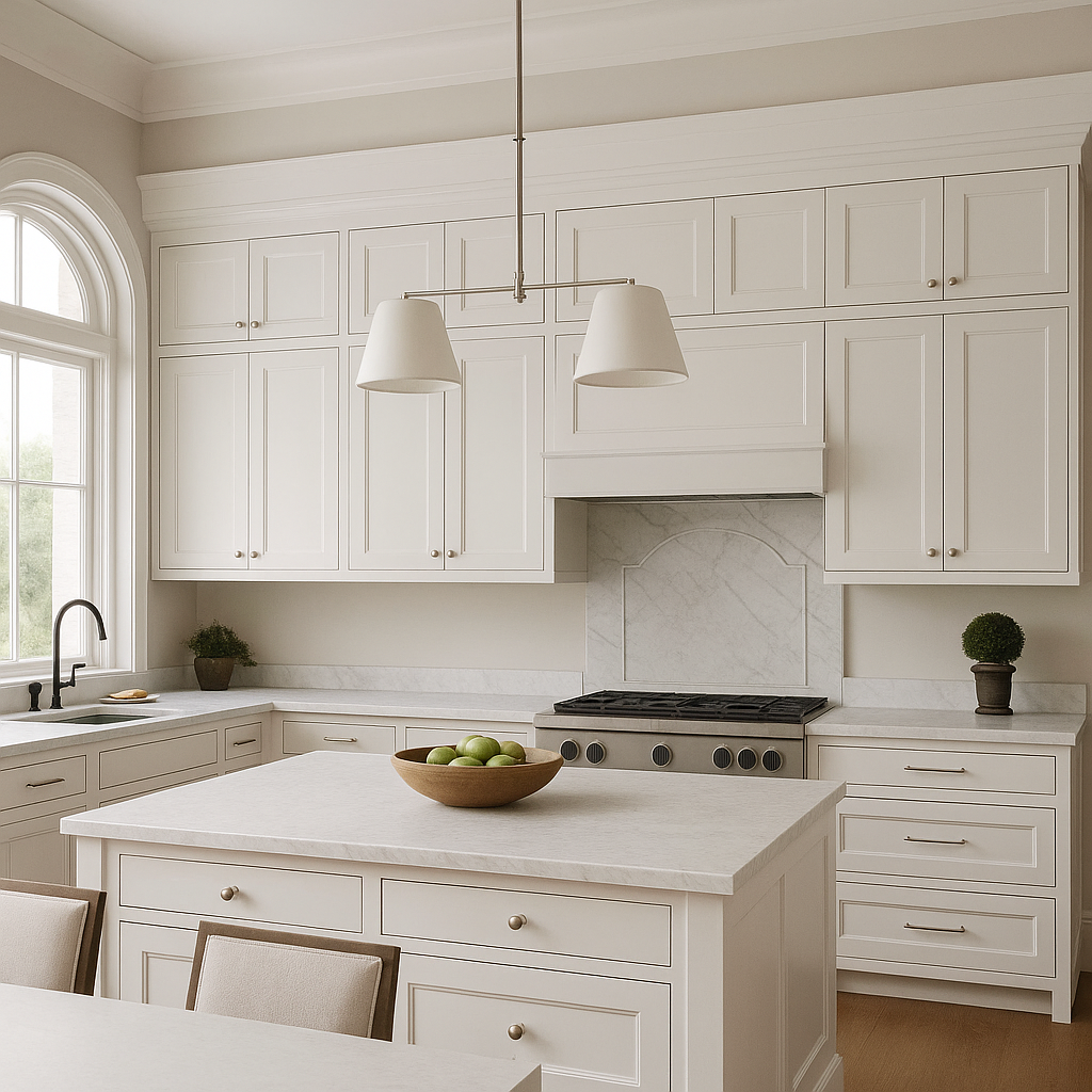 MILL'S PRIDE Richmond Verona White Shaker Wall Kitchen Cabinet - 36" W x 12" D x 24" H