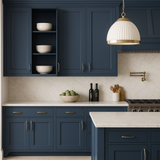 MILL'S PRIDE Valencia Blue Wall Kitchen Cabinet - 24" W x 12" D x 36" H