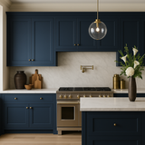 MILL'S PRIDE Valencia Blue Shaker Wall Kitchen Cabinet - 36" W x 12" D x 24" H