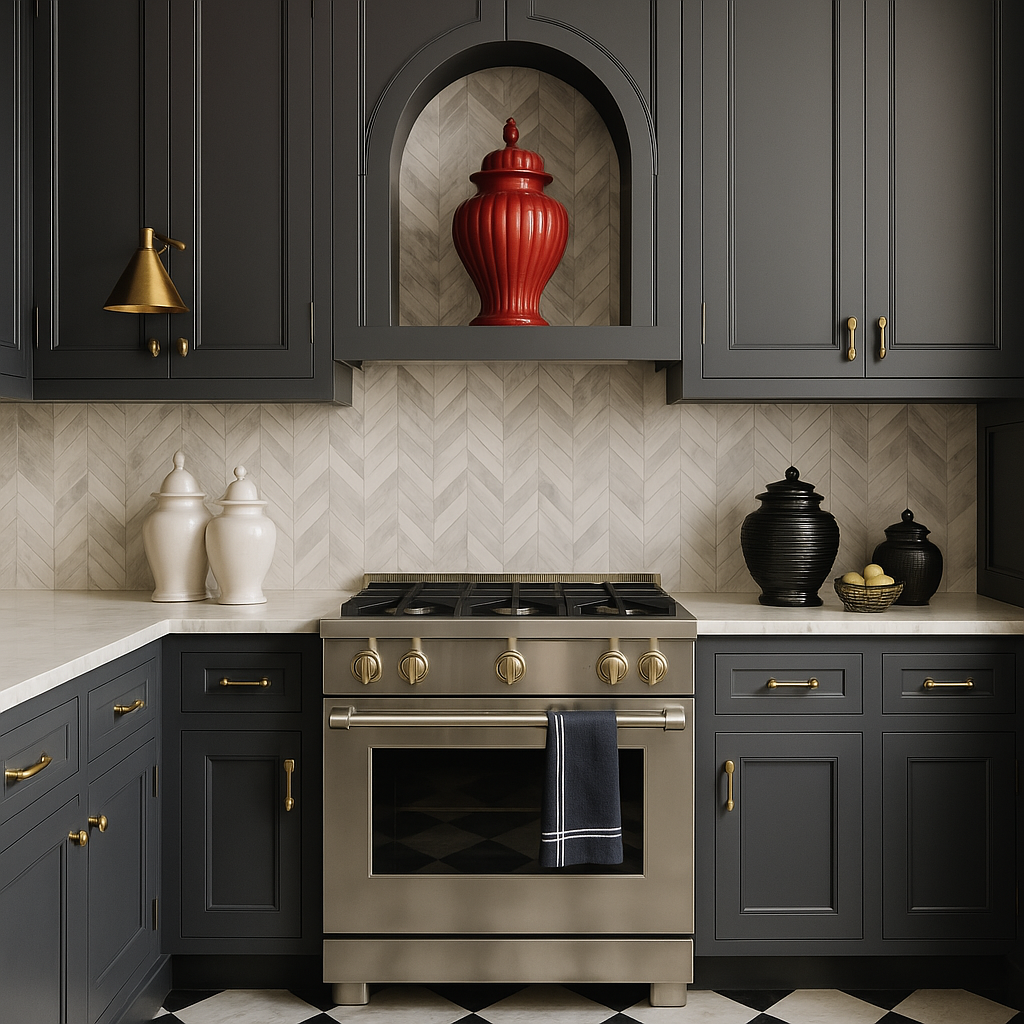 MILL'S PRIDE Richmond Venetian Onyx Shaker Base Kitchen Cabinet - Soft Close, Ready to Assemble