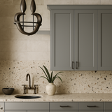 MILL'S PRIDE Richmond Vesuvius Gray Plywood Shaker Wall Kitchen Cabinet - 24" W x 12" D x 42" H