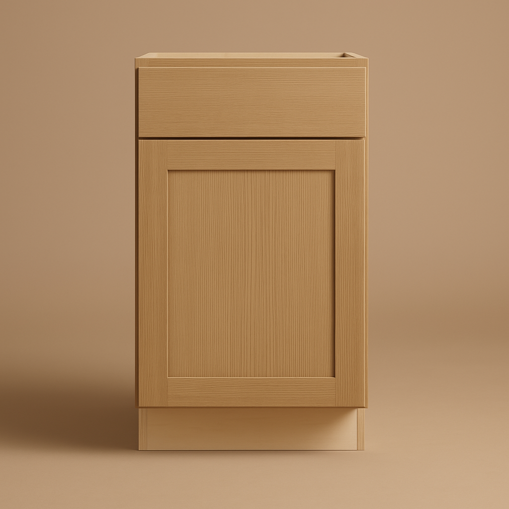 Hampton Bay Avondale 18-inch White Oak Shaker Base Kitchen Cabinet