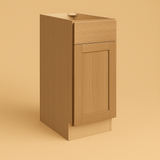 Hampton Bay Avondale Shaker Base Kitchen Cabinet in White Oak