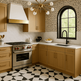 Hampton Bay Avondale Shaker Base Kitchen Cabinet in White Oak