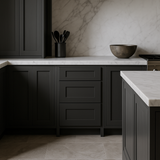 MILL'S PRIDE Richmond Venetian Onyx Shaker Drawer Base Cabinet - Ready to Assemble