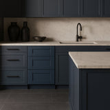 MILL'S PRIDE Valencia Blue Shaker Drawer Base Cabinet - Ready to Assemble