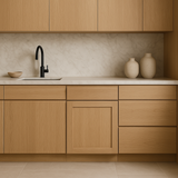 Hampton Bay Avondale Shaker Base Kitchen Cabinet in White Oak