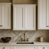 PELHAM & WHITE Keyport Shaker Wall Kitchen Cabinet, 30 in. W x 12 in. D x 36 in. H, White