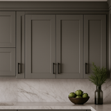 MILL'S PRIDE Richmond Vesuvius Gray Plywood Shaker Wall Kitchen Cabinet - Ready to Assemble