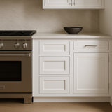 Design House Brookings Solid Wood Shaker Kitchen Cabinet - White