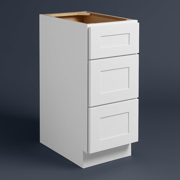 Design House Brookings Solid Wood Shaker Kitchen Cabinet - White