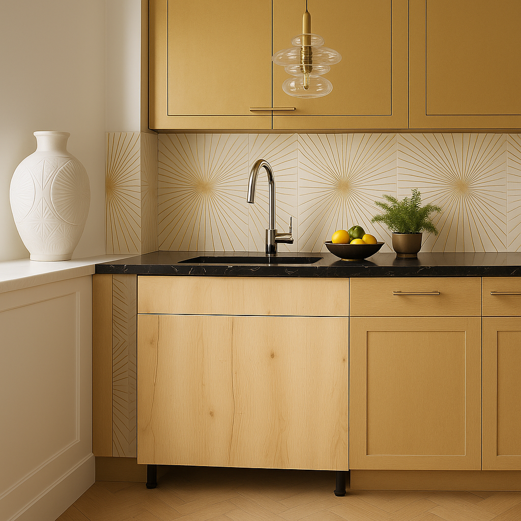 Cambridge Radiance Ready-to-Assemble Light Oak Sink Base Cabinet, 36 in.