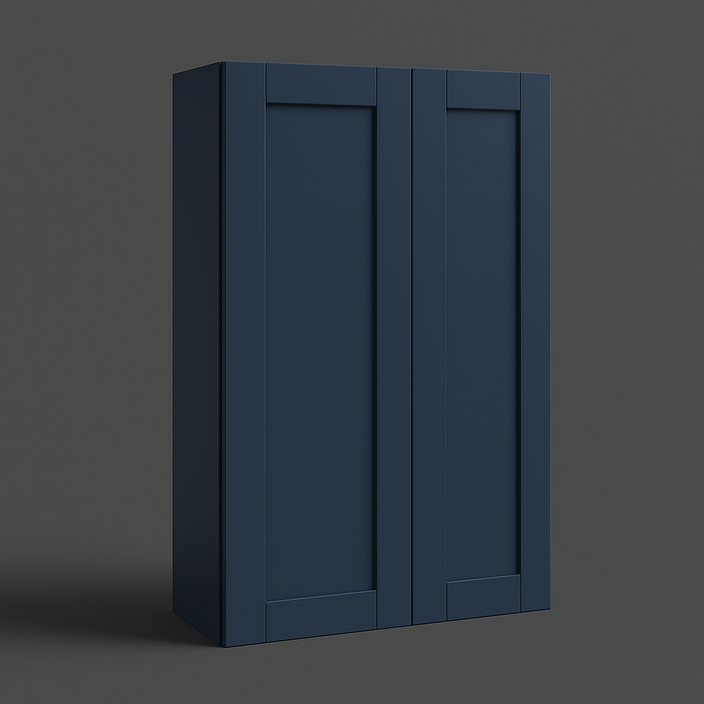 MILL'S PRIDE Valencia Blue Wall Kitchen Cabinet - Ready to Assemble