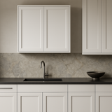 PELHAM & WHITE Keyport Shaker Wall Kitchen Cabinet, 36 in. W x 12 in. D x 30 in. H, White