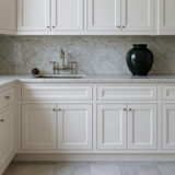 Design House Brookings Solid Wood Shaker Base Kitchen Cabinet, White Finish