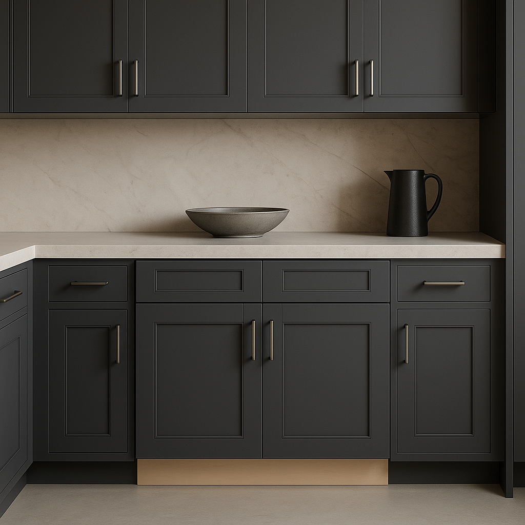 MILL'S PRIDE Richmond Venetian Onyx Shaker Sink Base Cabinet, 36 in W x 24 in D x 34.5 in H