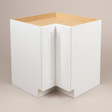 Design House Brookings Lazy Susan Corner Base Kitchen Cabinet in White