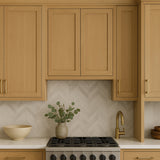 Hampton Bay Avondale 36 in. White Oak Shaker Wall Kitchen Cabinet