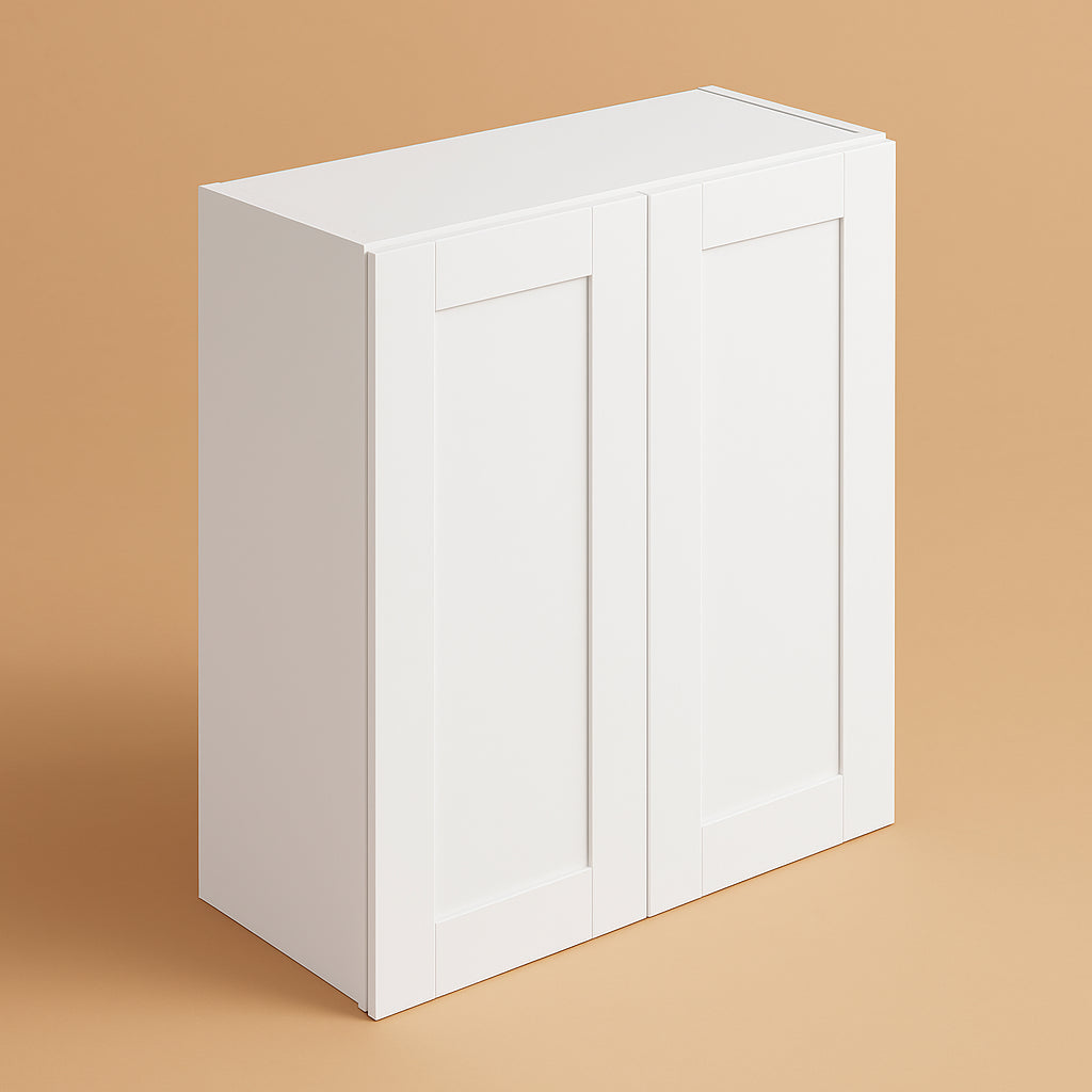 MILL'S PRIDE Richmond Verona White Shaker Wall Kitchen Cabinet - 36 in W x 12 in D x 36 in H