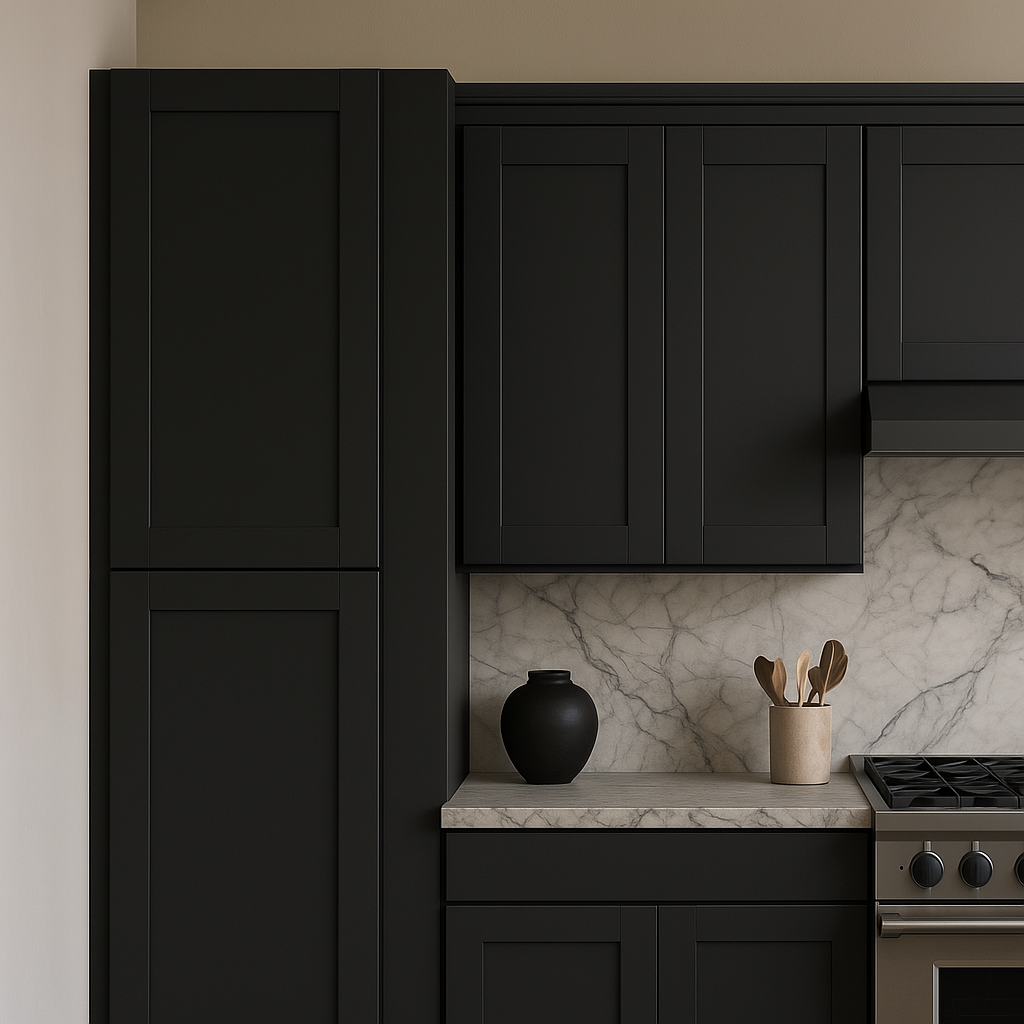 MILL'S PRIDE Richmond Venetian Onyx Plywood Shaker Wall Kitchen Cabinet, 30x12x36 in