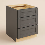 MILL'S PRIDE Richmond Venetian Onyx Shaker Drawer Base Cabinet - Ready to Assemble