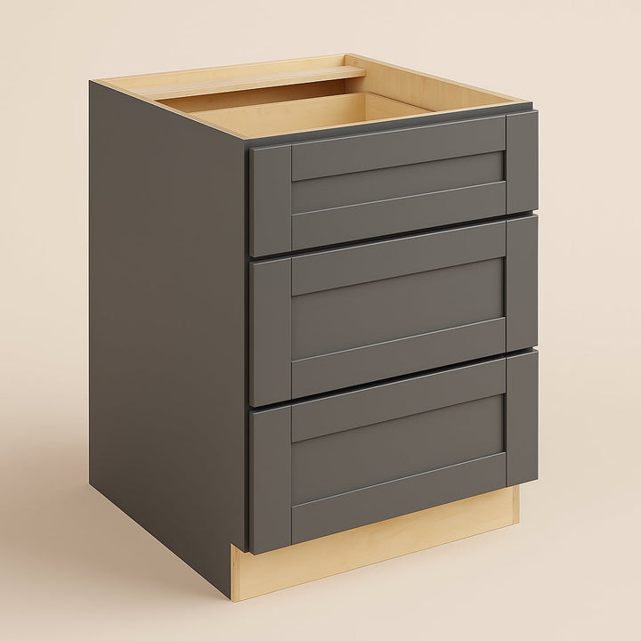 MILL'S PRIDE Richmond Venetian Onyx Shaker Drawer Base Cabinet - Ready to Assemble