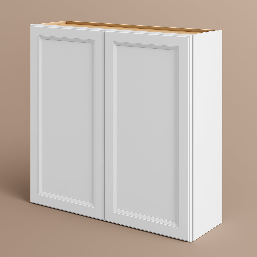 PELHAM & WHITE Keyport Shaker 36" Wall Kitchen Cabinet in White
