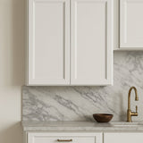 PELHAM & WHITE Keyport Shaker 36" Wall Kitchen Cabinet in White