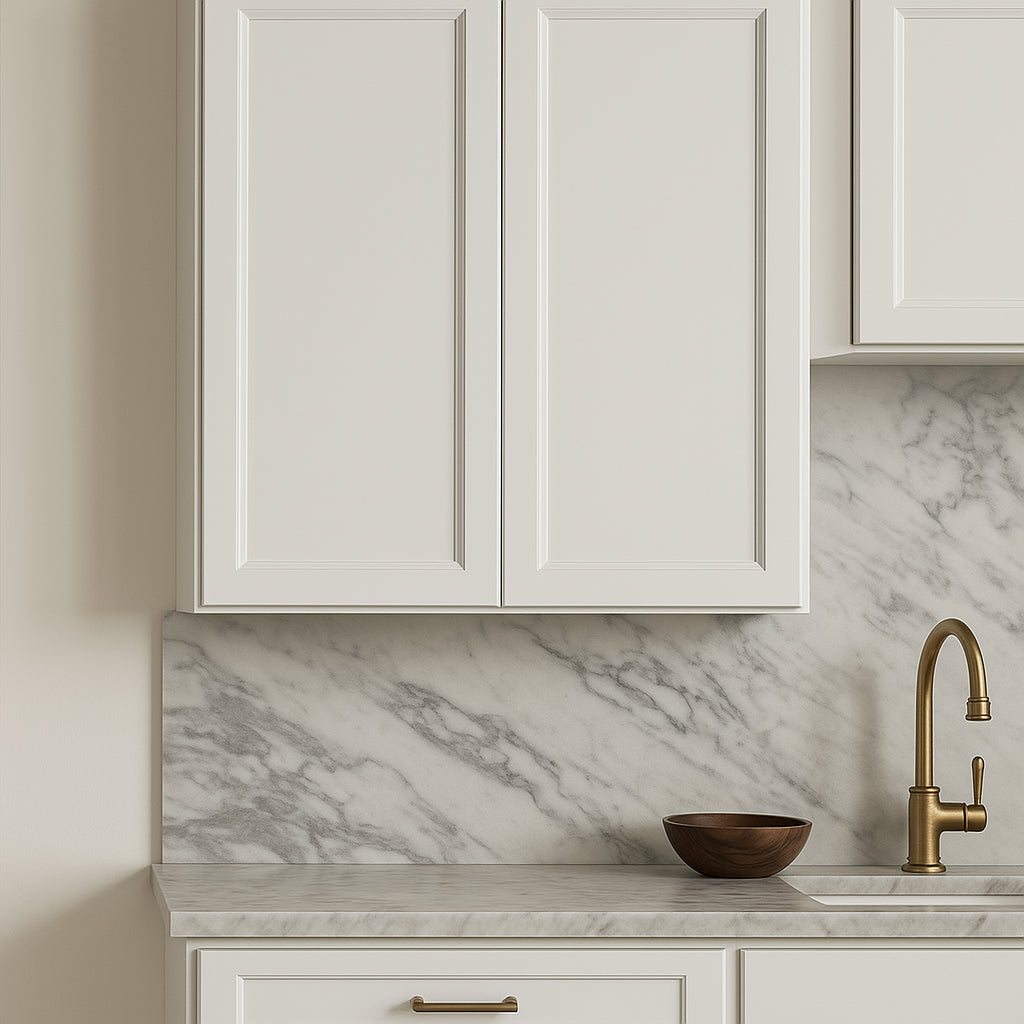 PELHAM & WHITE Keyport Shaker 36" Wall Kitchen Cabinet in White