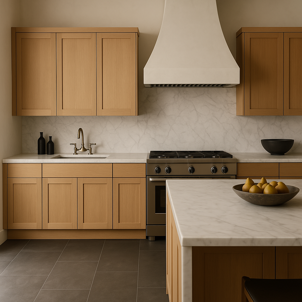 Hampton Bay Avondale 36" White Oak Shaker Sink Base Cabinet