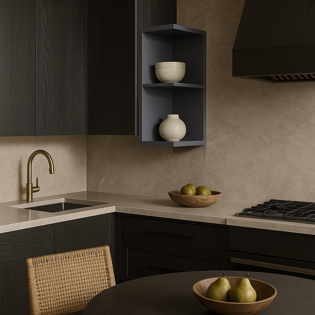 LIFEART CABINETRY Shaker Ready to Assemble Base Cabinet in Gray