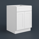 HOMLUX Ready to Assemble Drawer Base Kitchen Cabinet in Shaker White