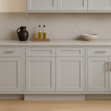 HOMEIBRO Painted Shaker Style Ready to Assemble Base Cabinet, 33 in. W x 34-1/2 in. H x 24 in. D