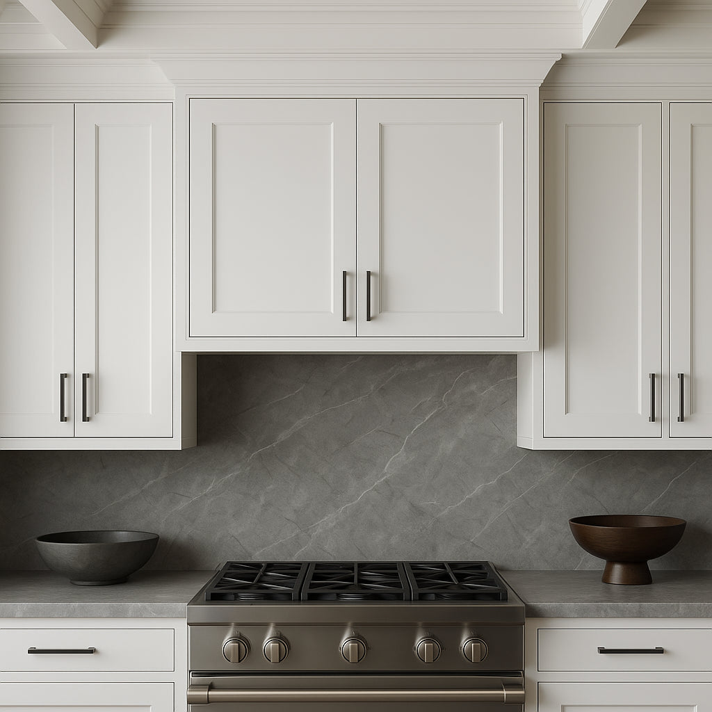HOMLUX Shaker White Wall Kitchen Cabinet - 36" W x 24" D x 24" H