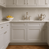 Plywell Shaker Sink Base Cabinet, Gray, Ready to Assemble