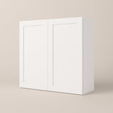 HOMLUX Ready to Assemble Wall Kitchen Cabinet in Shaker White, 12x12x36 inches