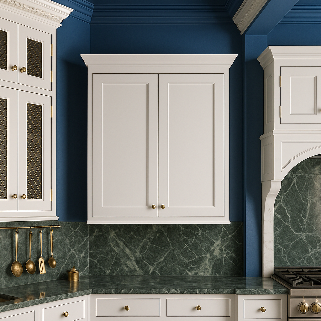 HOMLUX Ready-to-Assemble Shaker White Kitchen Cabinet, 36x12x42 Inches