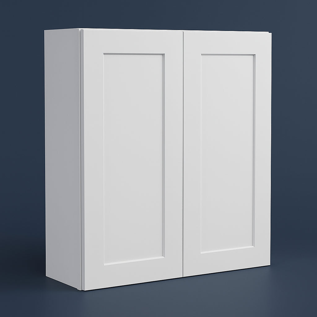 Design House Brookings Shaker 2-Door Wall Kitchen Cabinet, White