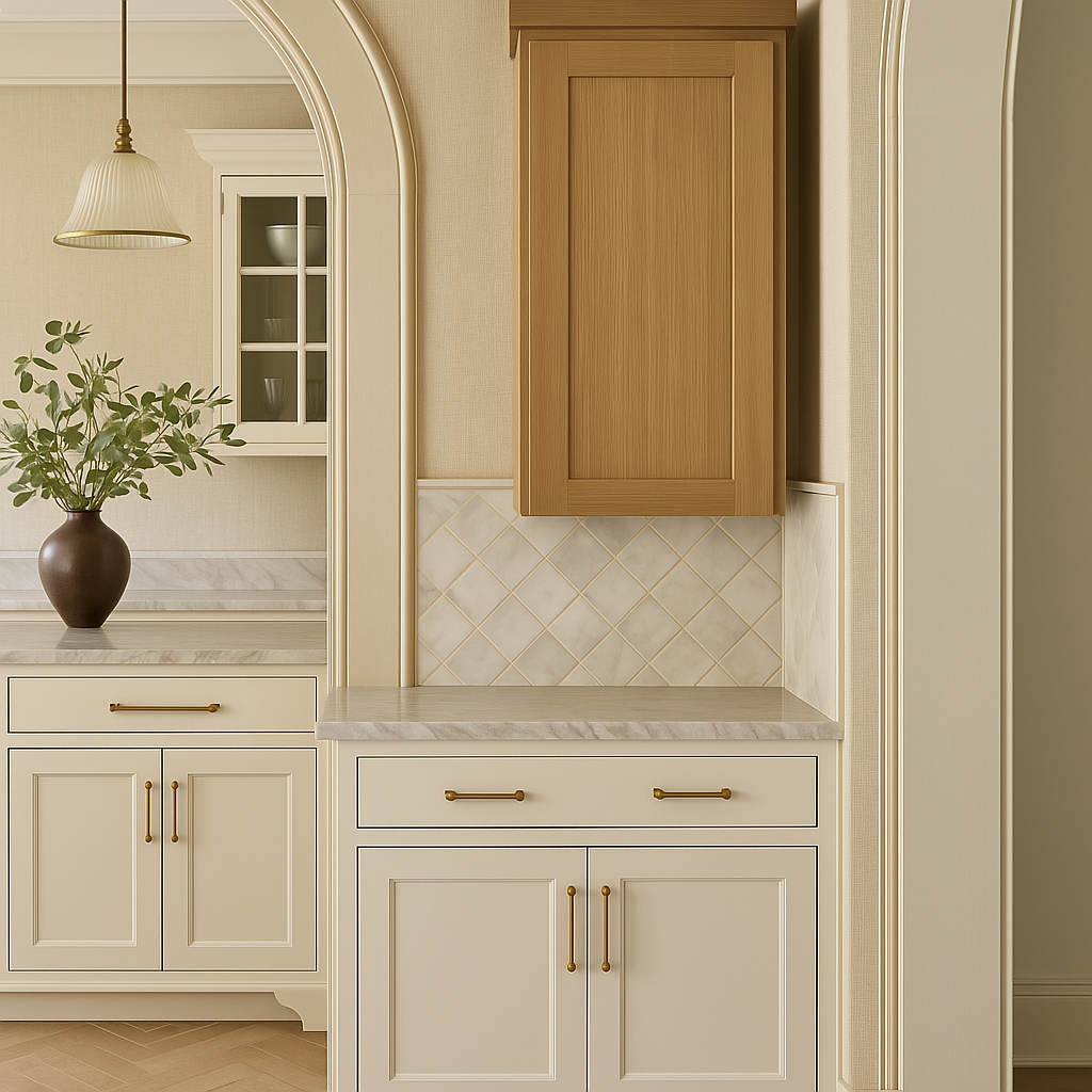 Hampton Bay Avondale White Oak Shaker Wall Kitchen Cabinet, 18x12x36 in.