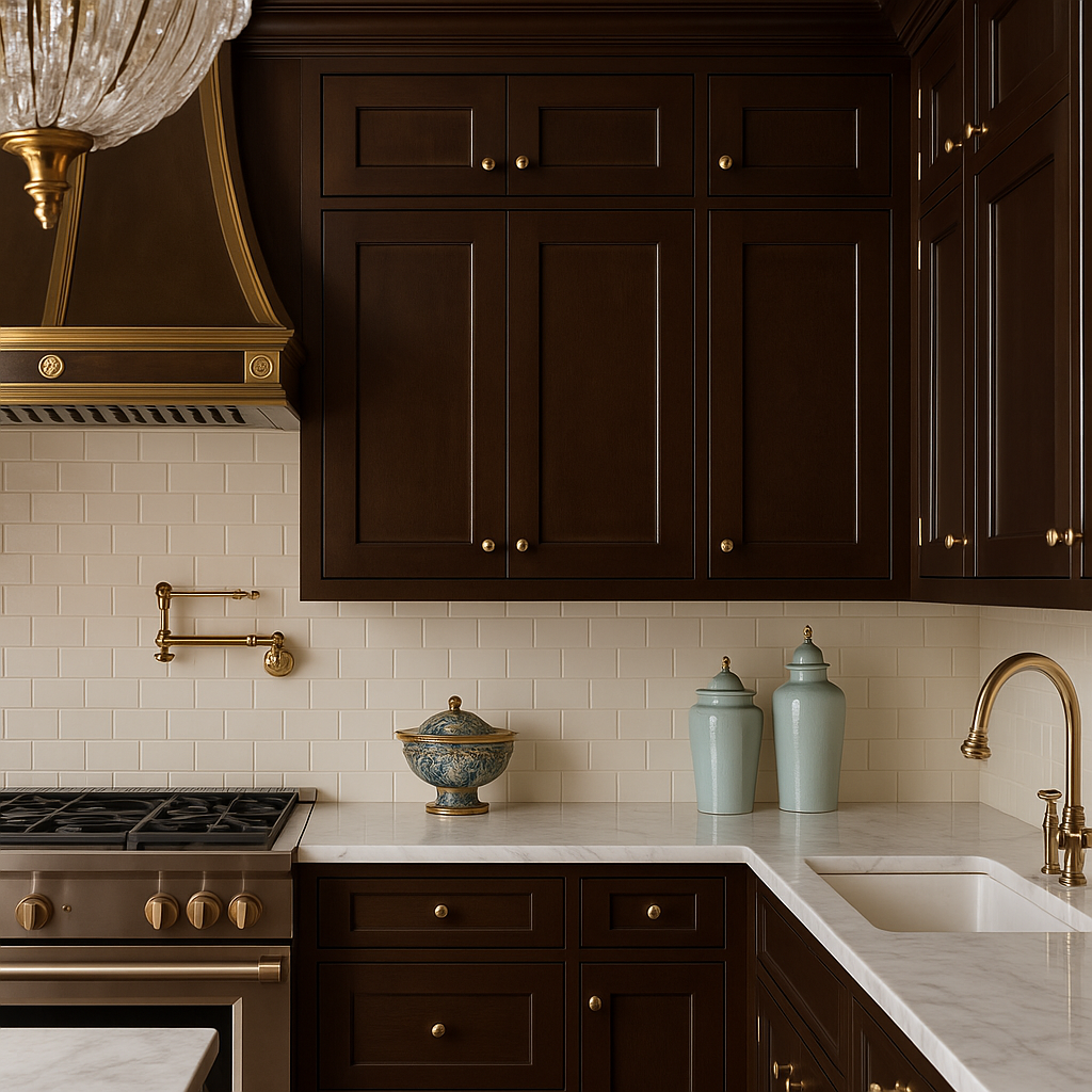 Design House Brookings Solid Wood Shaker Wall Kitchen Cabinet in Espresso