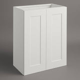 Design House Brookings White Shaker 2-Door Wall Kitchen Cabinet