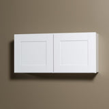 MILL'S PRIDE Richmond Verona White Shaker Wall Kitchen Cabinet - 30 in W x 12 in D x 24 in H