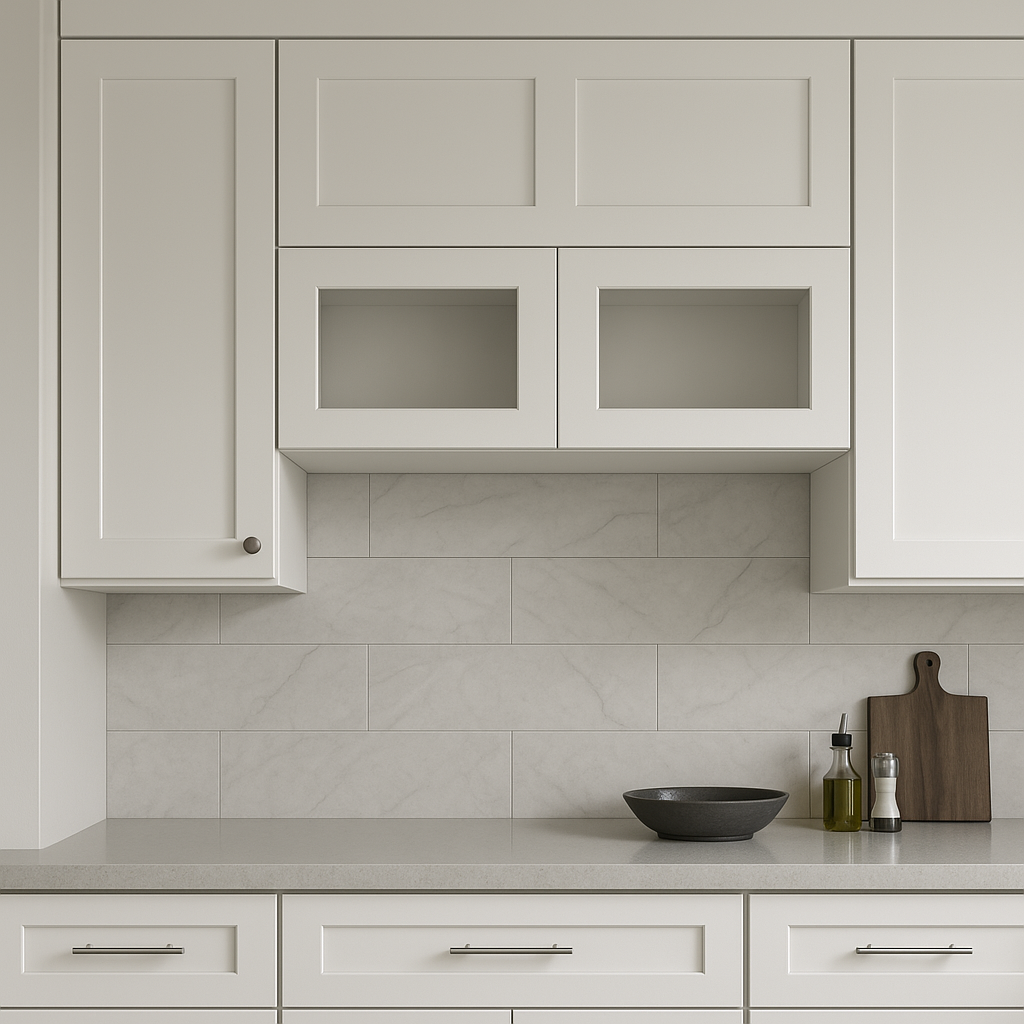 HOMEIBRO Shaker White Wall Kitchen Cabinet, 36 in. W X 12 in. D X 12 in. H, Ready to Assemble