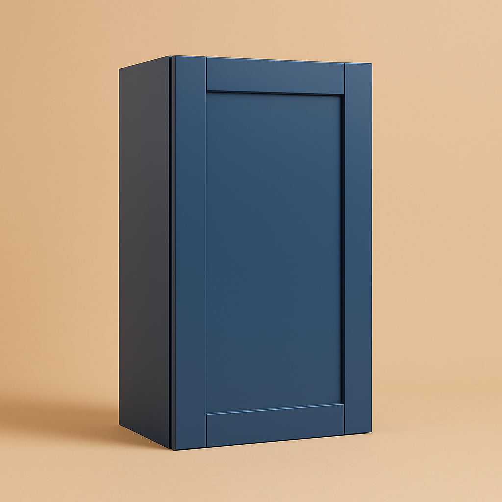 MILL'S PRIDE Valencia Blue Wall Kitchen Cabinet - Ready to Assemble