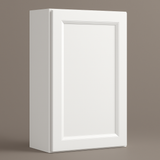 PELHAM & WHITE Keyport Shaker Wall Kitchen Cabinet, 18 in. W x 12 in. D x 30 in. H, White
