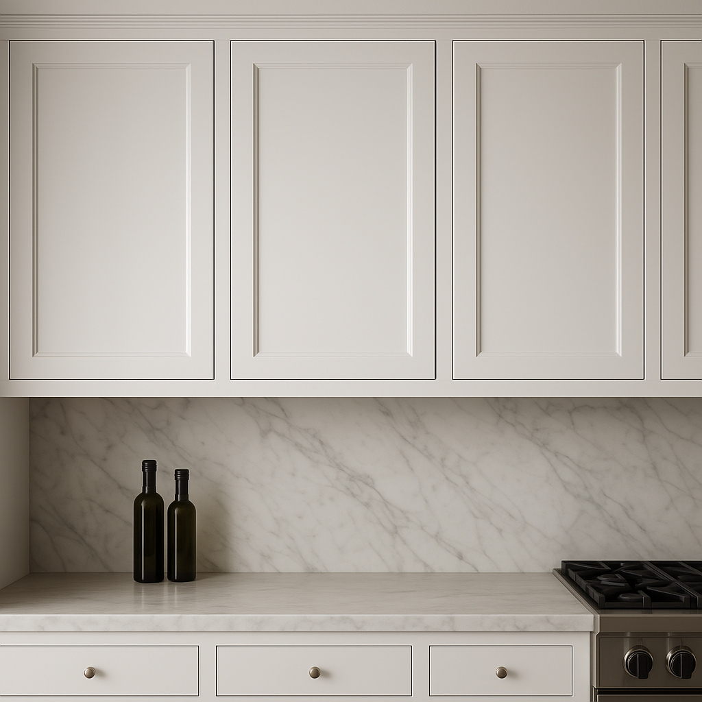 PELHAM & WHITE Keyport Shaker Wall Kitchen Cabinet, 18 in. W x 12 in. D x 30 in. H, White