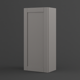 MILL'S PRIDE Richmond Vesuvius Gray Plywood Shaker Wall Kitchen Cabinet - Ready to Assemble