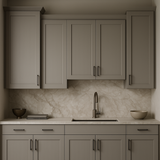 MILL'S PRIDE Richmond Vesuvius Gray Plywood Shaker Wall Kitchen Cabinet - Ready to Assemble
