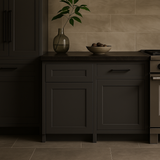 MILL'S PRIDE Richmond Venetian Onyx Shaker Base Kitchen Cabinet - Soft Close, Ready to Assemble