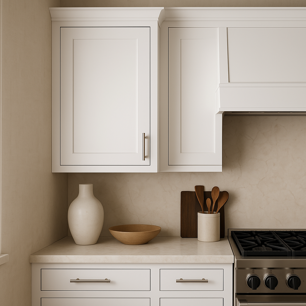 MILL'S PRIDE Richmond Verona White Shaker Wall Kitchen Cabinet - 21 in W x 12 in D x 30 in H